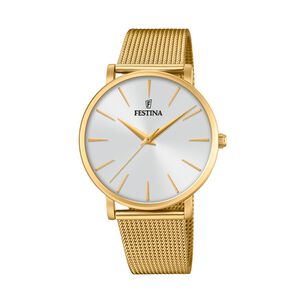 Reloj F20476/1 Festina Blanco N&aacute;car Mujer Boyfriend Collection